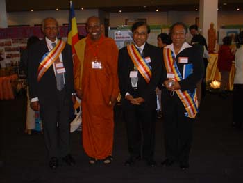 at the Global conference on Buddshim in Perth June 2006 with some sri lankan residents.jpg